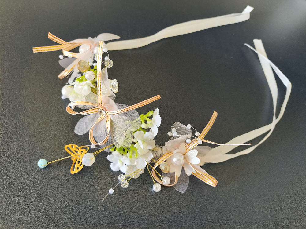 Віночок з квітками для дівчинки Смела - изображение 5