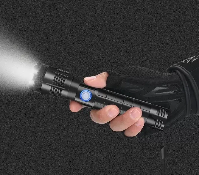 Ручной аккумуляторный фонарь BL-B99-P99 Винница - изображение 7