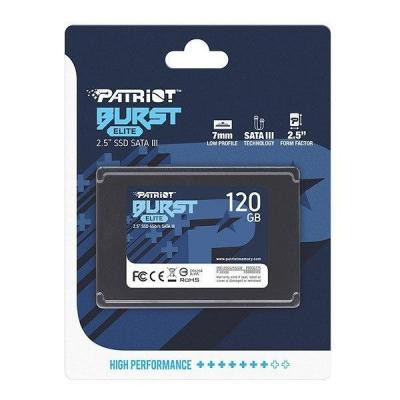 Накопичувач SSD 2.5&quot; 120GB Burst Elite Patriot (PBE120GS25SSDR) Вінниця - фото 3