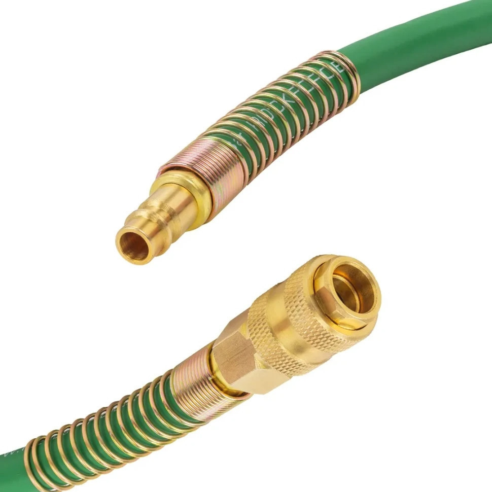 Шланг гумовий повітряний армований з фітингами 10мм x 16мм x 20м Rockforce RF-AHF-2010 Одеса - фото 2