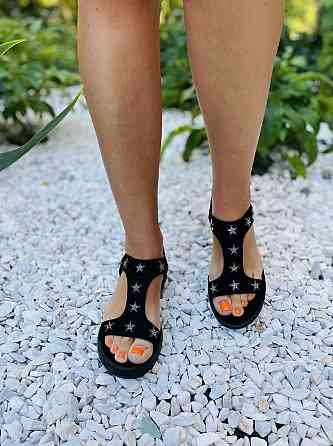 Olli БосонІжки жіночі OLLI Л-3-21747 чорні (літо, замша натуральна) (3654) лише 39р. Коломыя