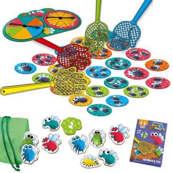 Настольная игра Vladi Toys Скаженные мухи (VT8055-37) Харьков