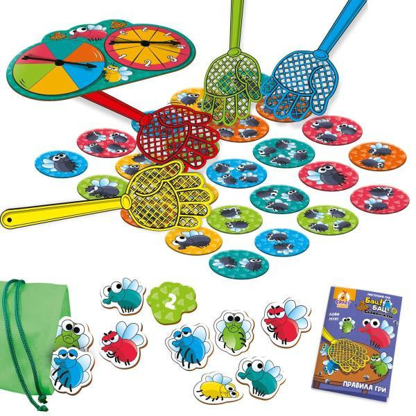 Настольная игра Vladi Toys Скаженные мухи (VT8055-37) Харьков - изображение 3