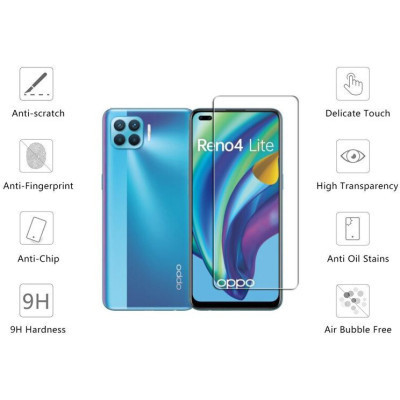 Стекло защитное Drobak OPPO Reno4 Lite (464633) Винница - изображение 2