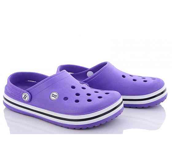 Женские Тапочки CROCS Сиреневые Кроксы Шлёпки Сланцы (размеры: 36,37,38,39,40,41) Днепр
