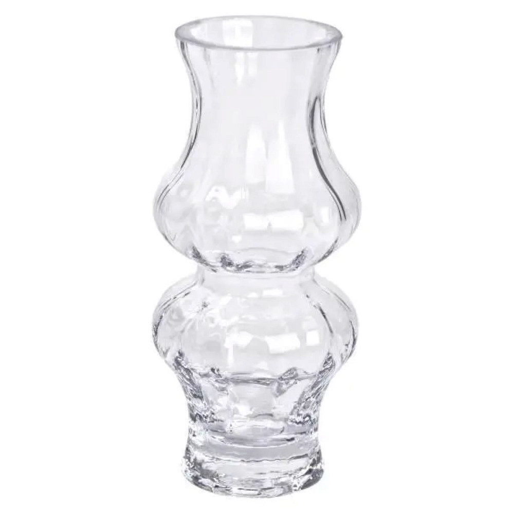 Flower Season Скляна ваза для квітів прозора 20.5 см декоративна для дому та інтер'єру + Коломия - фото 3