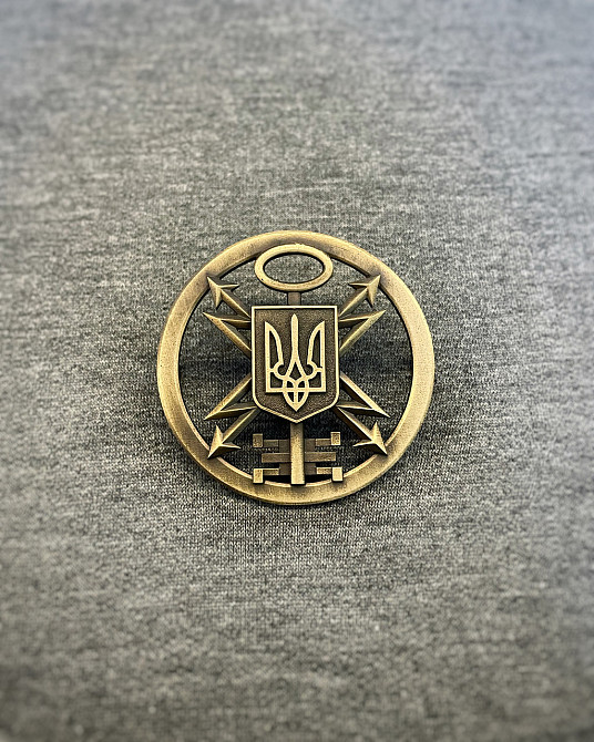 Кокарда на берет Спецзв'язку метал Запоріжжя - фото 2