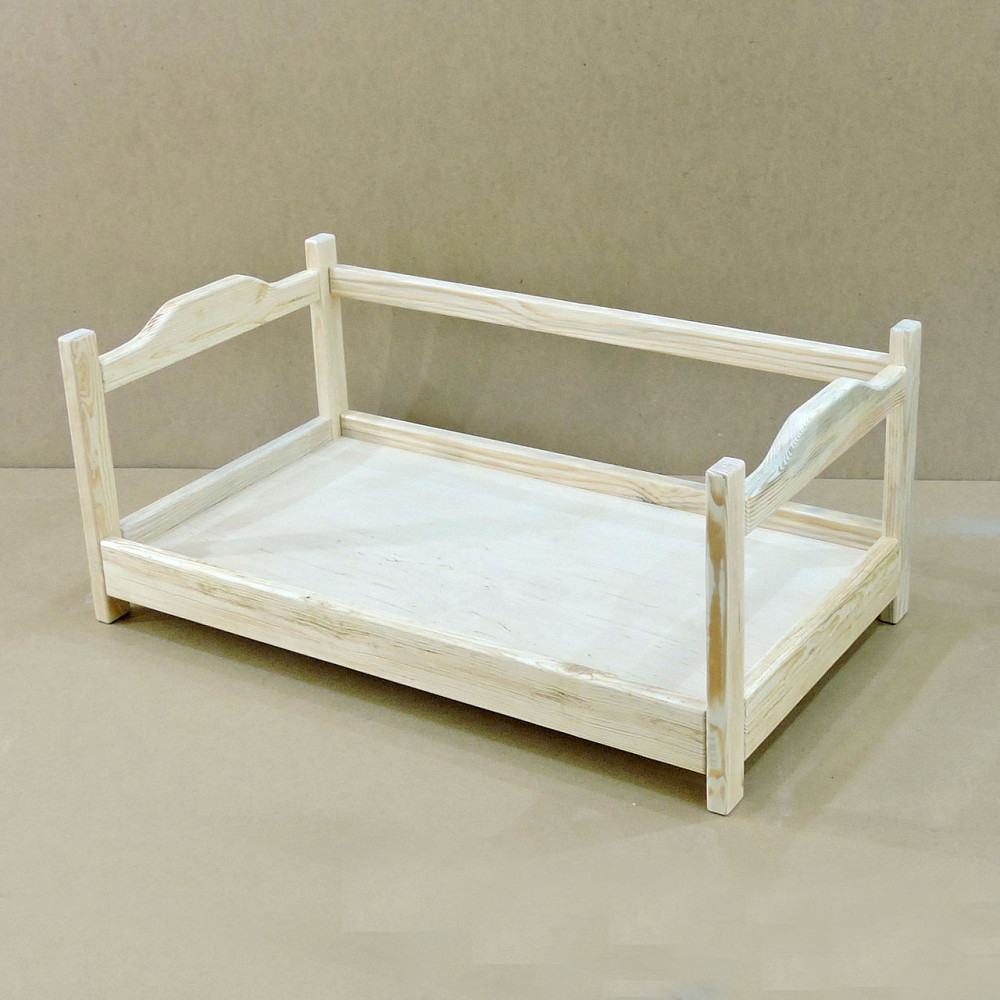 Лежак дерев'яний для собаки "Рамзай 105х60" бланже Миколаїв - фото 1