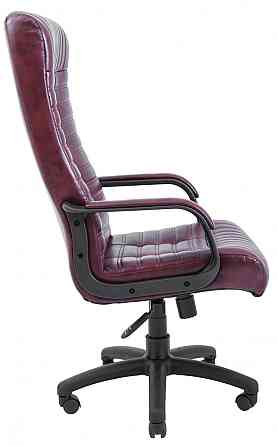 Офісне Крісло Керівника Richman Provence Titan Bordo Пластік Річ М1 Tilt Бордовый Київ