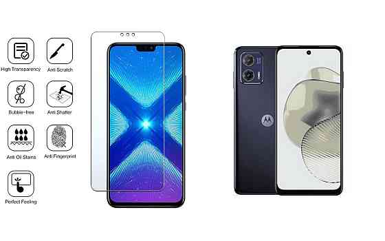 Защитное стекло NeoGlass для Motorola Moto G73, Moto G73 5G – ультрапрозрачное и устойчивое Киев