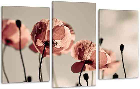 Модульна картина Квіти Art-45_3 Київ