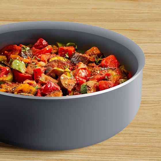 Сотейник з кришкою Tefal Halo 24 см (C3123253) ( Червоний ) Харьков