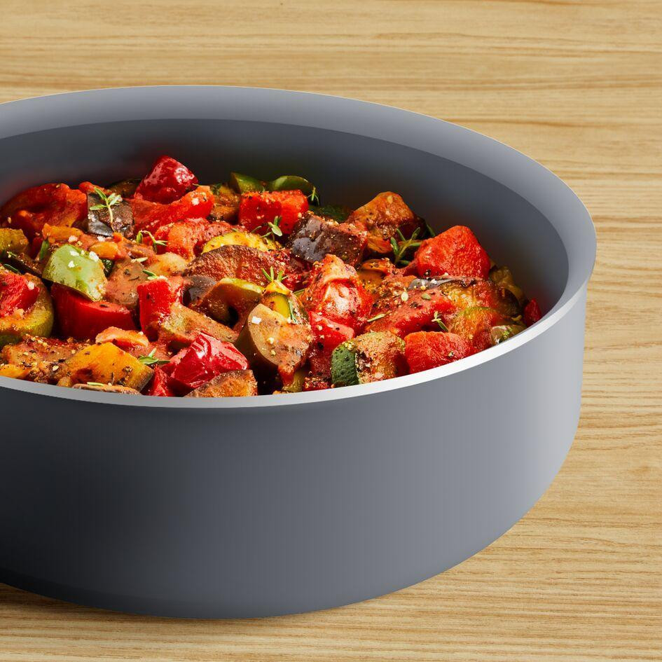 Сотейник з кришкою Tefal Halo 24 см (C3123253) ( Червоний ) Харків - фото 3