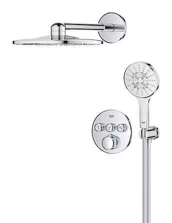 Душова система прихованого монтажу з термостатом Grohe Grohtherm SmartControl (34863000) Киев