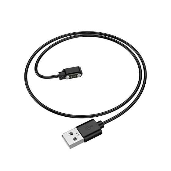 Беспроводное зарядное устройство для смарт-часов BOROFONE BD16 Smart bracelet charging cable Black Одесса