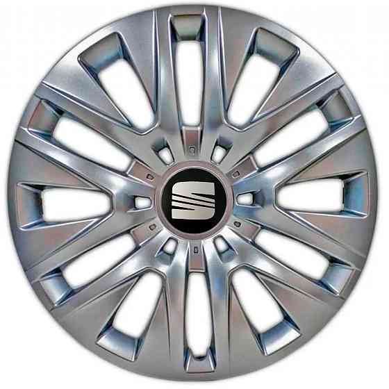 Автомобільні модельні ковпаки R16 Seat 429 4шт, SJS, сріблясті Київ