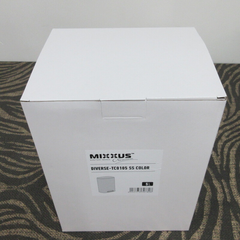 Відро для сміття з плавним закриттям овальне Mixxus Premium Diverse-TC0105 SS Color 5л колір наржав  ( MI7078 ) 36994 Харків - фото 2