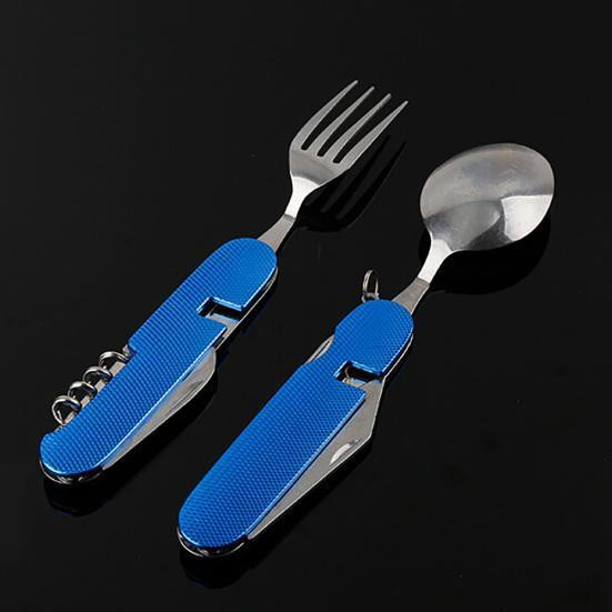 Мультитул туристичний Ложка-Виделка 6 в 1 Харків - фото 4