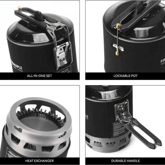 Система приготування їжі Fire Maple FMS X3 (Чорний) Вінниця