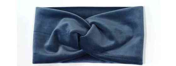 Повязка женская спорт сине-серая Киев