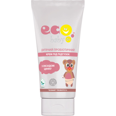 Детский крем EcoBaby під підгузок probiotic 0+ 90 мл (4823115501752) Винница - изображение 1