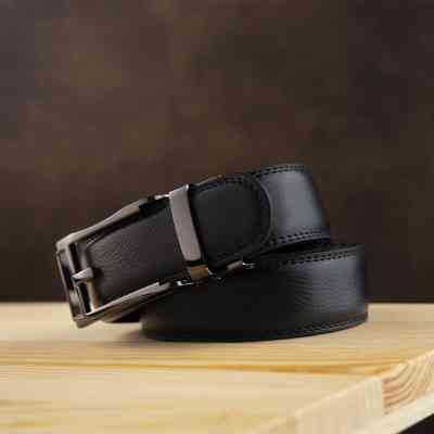 Ремень Vintage Мужской Черный (20218) Винница