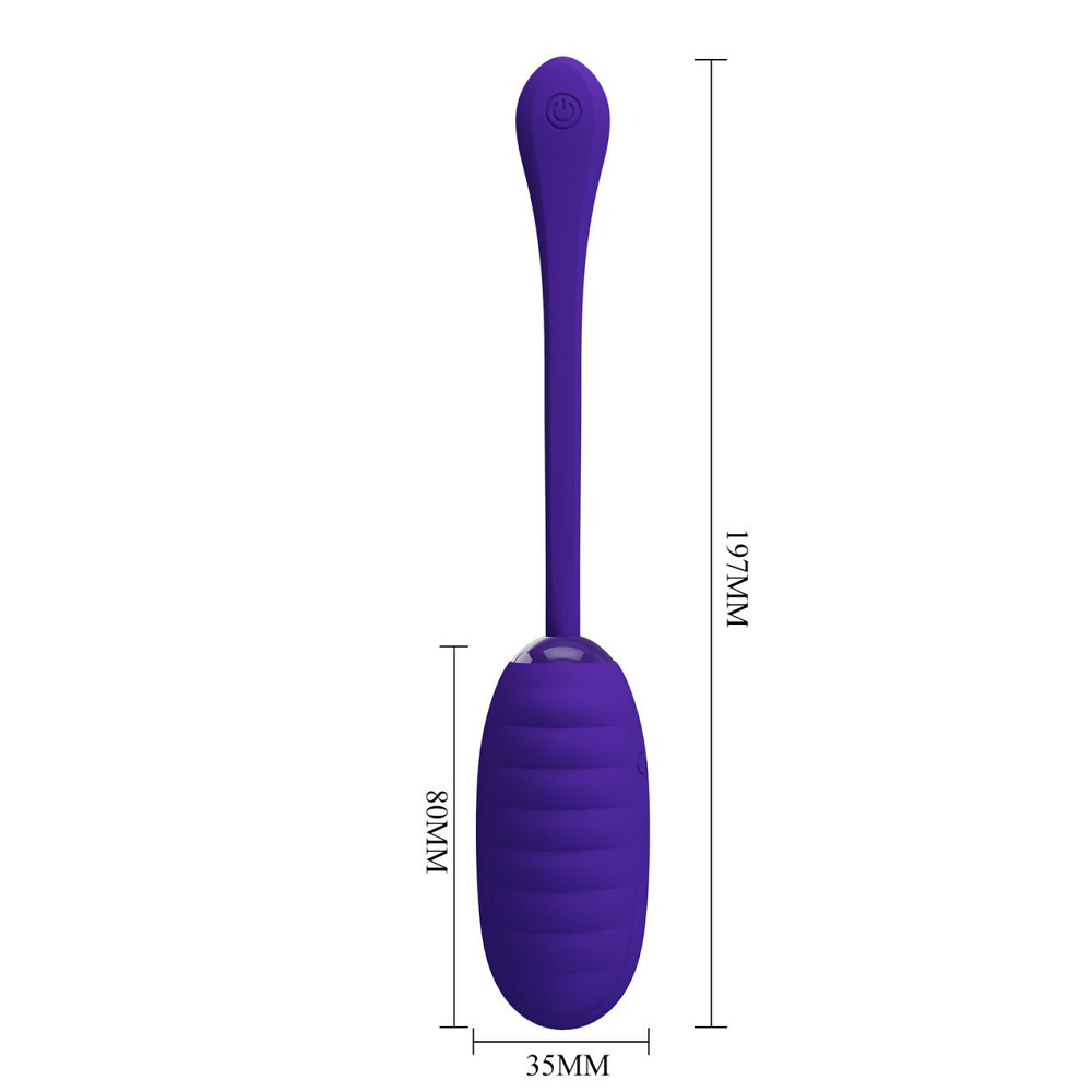 Виброяйцо серии Pretty Love - Kirk EGG Purple, BI-014654-3 Sex Aura Киев - изображение 10