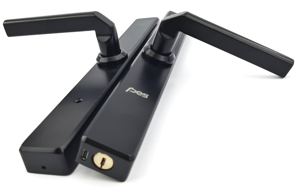 PES Aston черный смарт замок из нержавеющей стали Киев - изображение 4