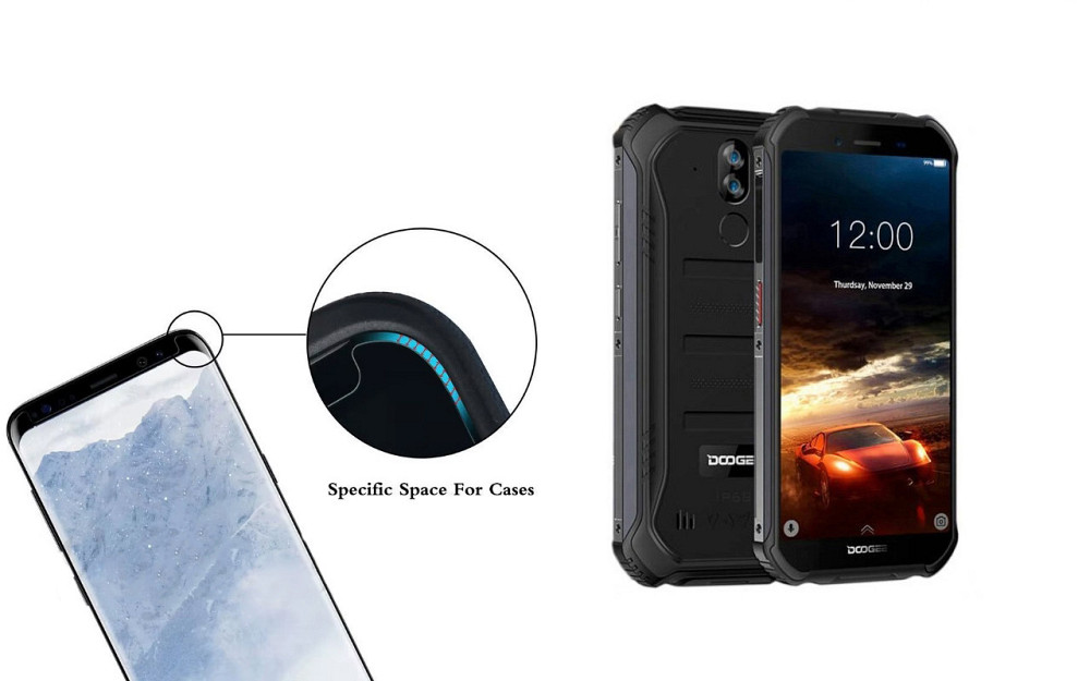 Захисне скло HyperGlass Pro для DOOGEE S40, S40 Lite, S40 Pro – максимальна чутливість та захист Київ - фото 3