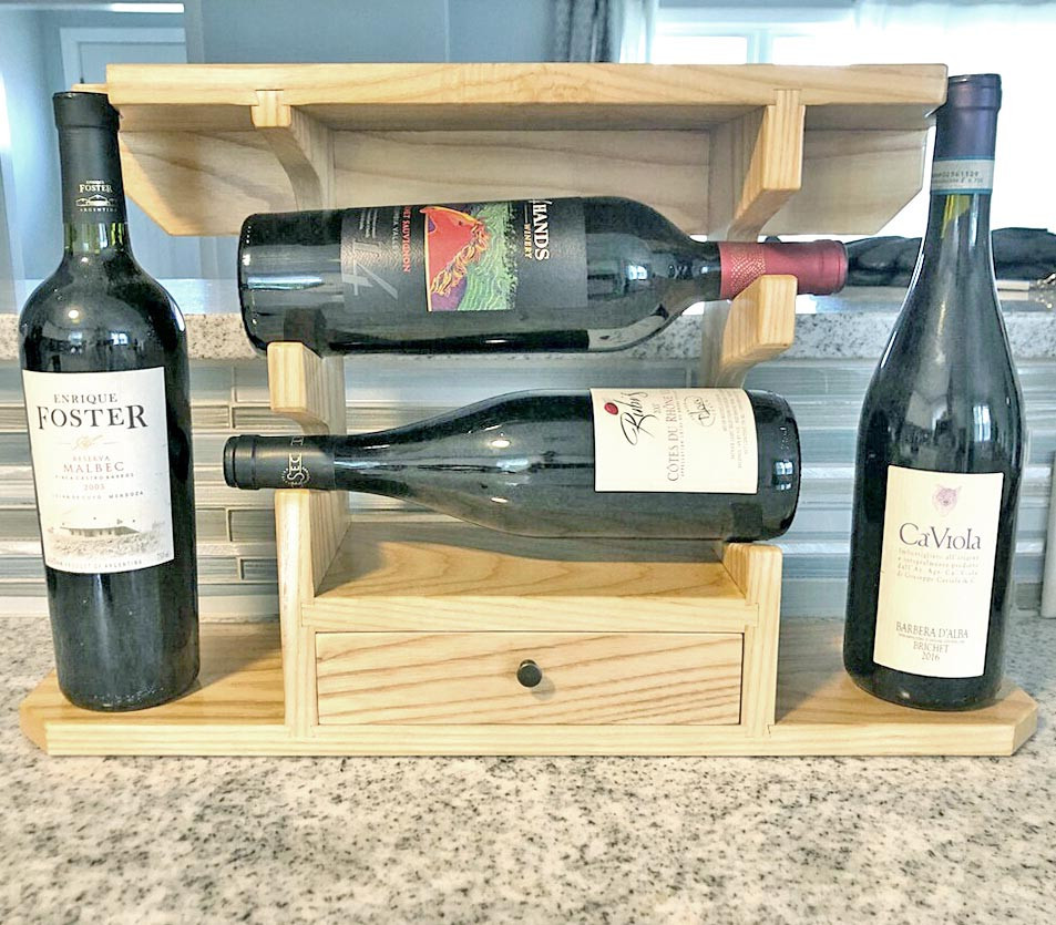 Настільна винна полиця "Калахан" бланже Миколаїв - фото 1