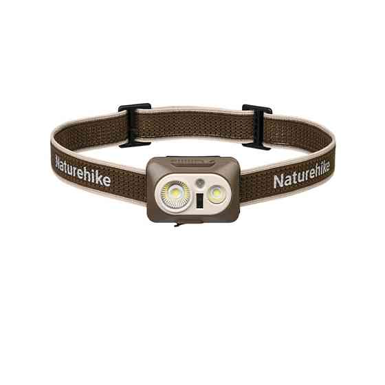 Фонарь налобный Naturehike CNK2450ZM010, коричневый Киев