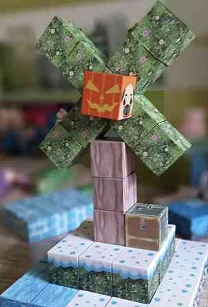 Конструктор магнитный Майнкрафт 100 блоків. Харків