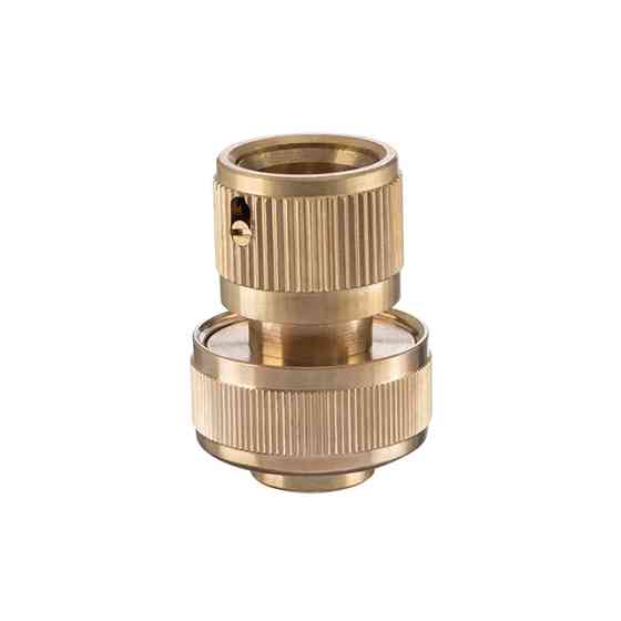 Конектор латунний 1/2" на шланг 3/4", STORM Львів