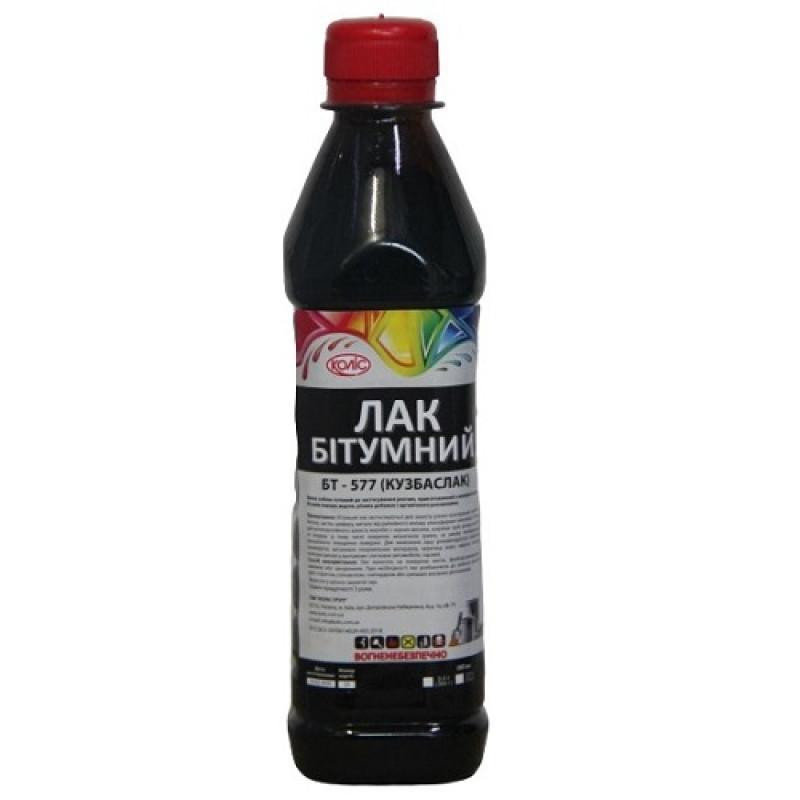 Лак бітумний БТ-577 (Кузбаслак) 0,4 л Харків - фото 1