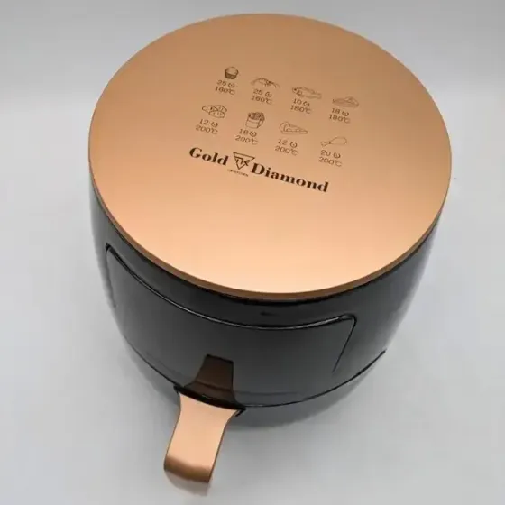 Аэро-фритюрница Gold Diamond TK 09904 6л 3200 Вт безмасляная мультипечь Коломыя