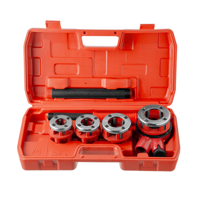 Набір плашок трубних 4 шт, для нарізання різьби: 1/2", 3/4", 1", 1 1/4" INTERTOOL SD-8004 Київ - фото 3