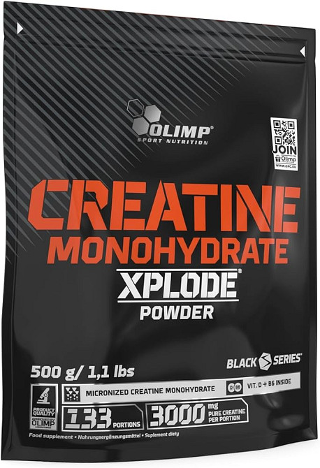 Creatine monohydrate XPLODE (лимон) 500 g Луцьк - фото 1