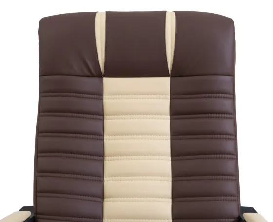 Офісне Крісло Керівника Richman Atlant Fly 2231-2207 Підлокітник Річ Пластік М2 AnyFix Бежево-коричневий Київ