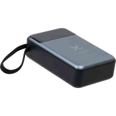 Батарея універсальна Vinga 20000 mAh 65W Display USB-C Cable Grey (VPBB2065C) Вінниця