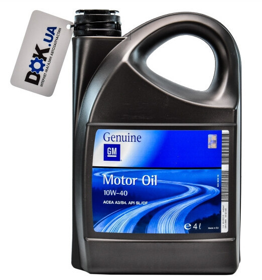 Моторна олія General Motors 10W-40 5л (Напівсинтетична) Вінниця - фото 1