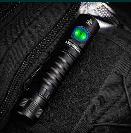 Комплект Фонарь Wurkos FC11 LH351LD c Аккумулятором 18650 ,1300люмен. Киев