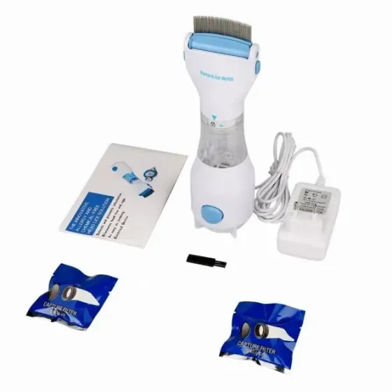 Расческа электрическая для удаления вшей и блох V-Comb Licetec (TM-38) Коломыя