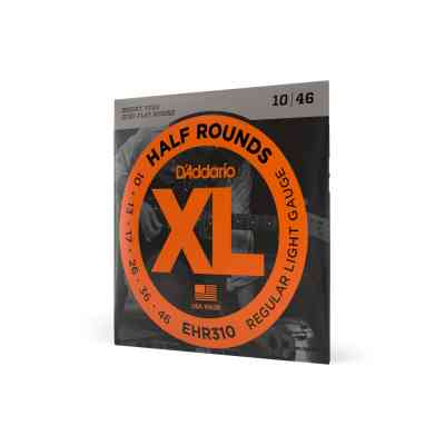 Струни для гітари D'Addario XL Half Rounds Regular Light (10-46) (EHR310) Вінниця