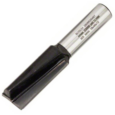 Фреза Bosch Professional пазовая с двумя лезвиями, Std, S12, D18, L40 (2.608.628.467) Винница - изображение 1