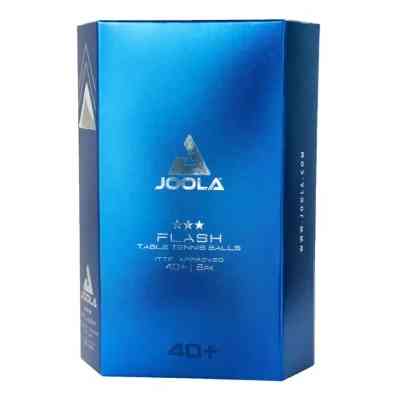 Мячик для настольного тенниса Joola Flash 40+ White 6 шт (40041) (930941) Винница