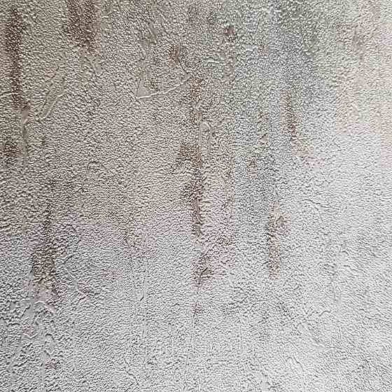 Обои метровые винил на флизелине Decowall Retro под бетон под штукатурку структурные бежевые с серебром Киев