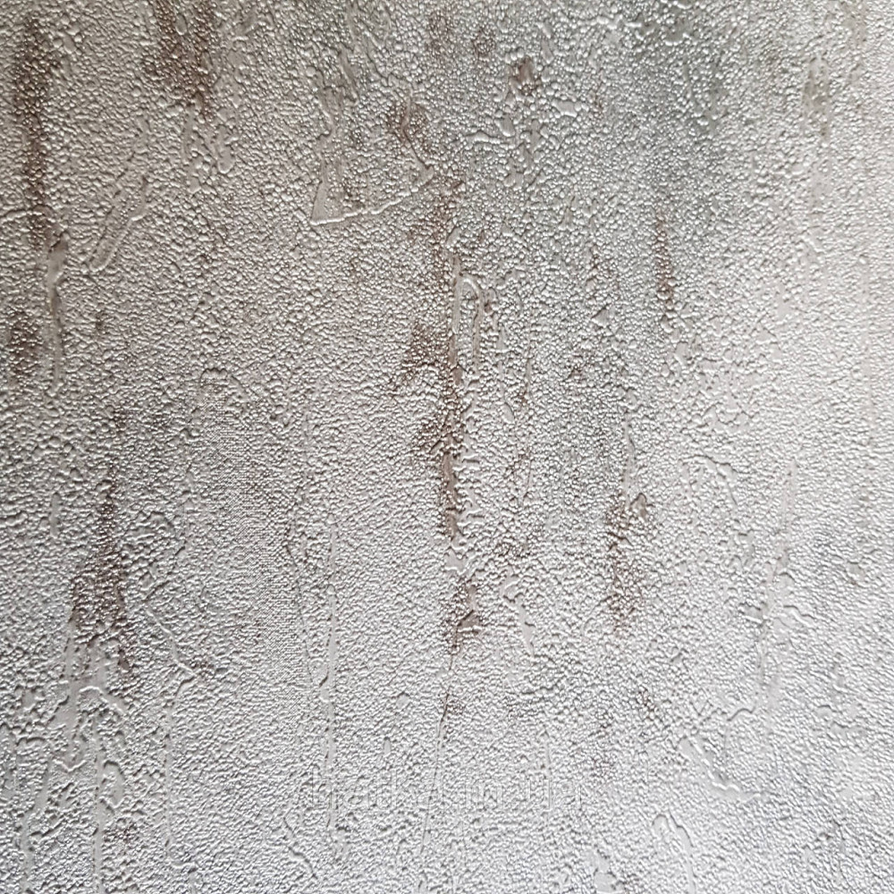 Обои метровые винил на флизелине Decowall Retro под бетон под штукатурку структурные бежевые с серебром Киев - изображение 3