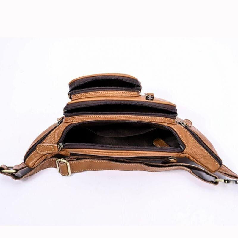 Поясная cумка мужская флотар Vintage 14944 Рыжая Киев - изображение 1