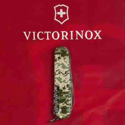 Нож Victorinox Huntsman Army 91 мм Піксель (1.3713.3_W3940p) Винница