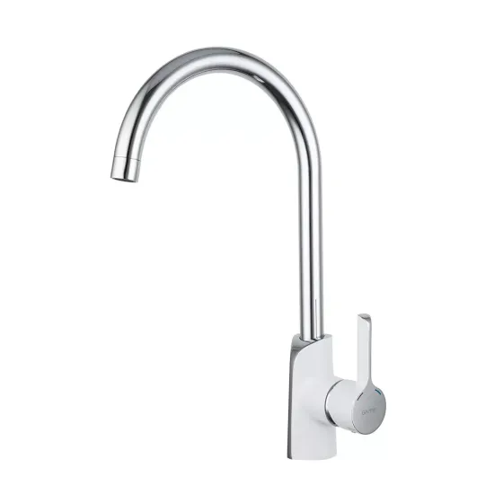 Змішувач для кухні GAPPO G4003-8, білий/хром Київ